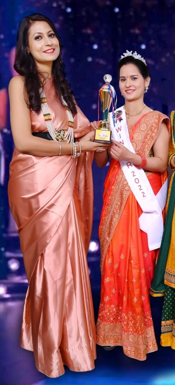 मिसेस इंडिया 2022 की विजेता बनी डॉ. रागिनी पाण्डेय