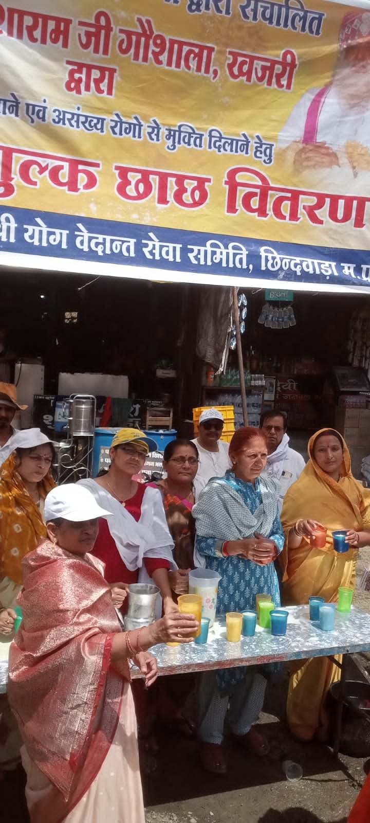 97 हजार से अधिक लोग छाछ सेवा से लाभान्वित