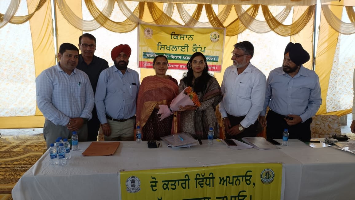 पटियाला जिले के हर ब्लॉक में किसान जागरूकता शिविर लगाए जाएंगे: साक्षी साहनी