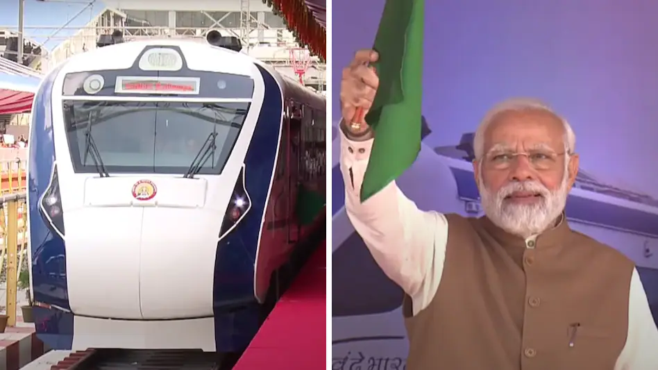 Delhi-Bhopal Vande Bharat Express: पीएम मोदी ने दिखाई हरी झंडी