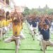 अंतराष्ट्रीय योग दिवस गुरुकूल में मनाया गया