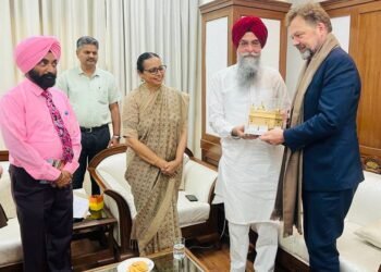 जर्मन राजदूत ने पंजाब विधान सभा के स्पीकर के साथ की मुलाकात