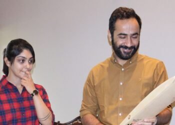 खेल मंत्री मीत हेयर द्वारा क्रिकेटर हरलीन दियोल और जूनियर विश्व कप पदक विजेता निशानेबाज़ों के साथ मुलाकात