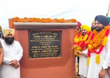 ज़िला तरन तारन के धार्मिक स्थानों को जाती सड़कों की पहल के आधार पर की जायेगी मुरम्मत – हरभजन सिंह ई. टी. ओ.
