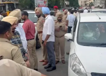 पटियाला में हिंदू नेता अमित शर्मा की कार पर हमला