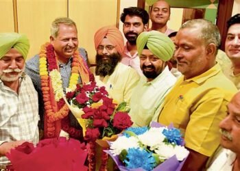 जतिंदर पाल मल्होत्रा बने चंडीगढ़ भाजपा के प्रधान