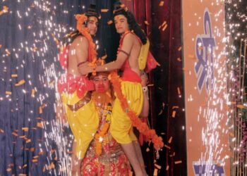 श्री राम और हनुमान जी की भेंट होने पर भक्तों ने किया जयघोष