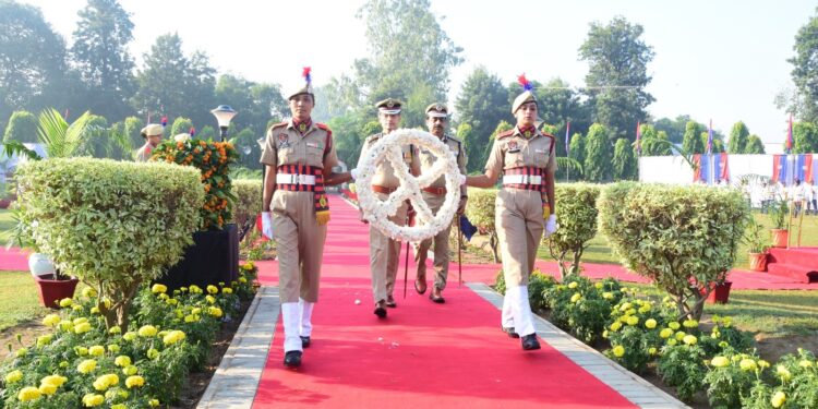 64वां पुलिस स्मृति दिवस: डीजीपी गौरव यादव ने पुलिस शहीदों को दी श्रद्धांजलि