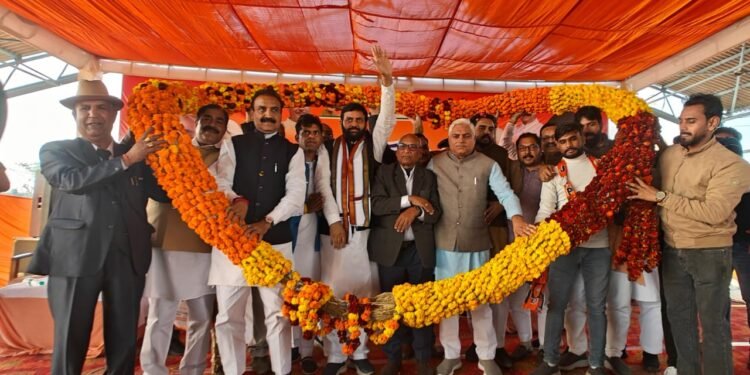 मोदी-मनोहर सरकार ने युवाओं के लिए खोला है अवसरों का खजाना: नायब सैनी