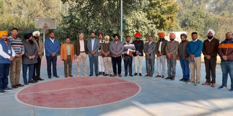 67वें राष्ट्रीय स्कूल खेलों में अंडर-19 लड़के बास्केटबॉल प्रतियोगिताओं के आयोजन की तैयारी हेतु बैठक