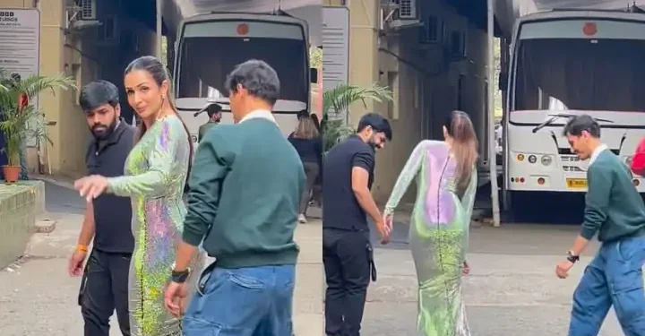 ‘झलक दिखला जा’ के सेट पर मलाइका अरोड़ा की ड्रेस बनी मुसीबत