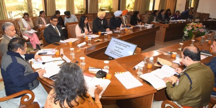 राष्ट्रीय बाल अधिकार संरक्षण आयोग के चेयरमैन ने अलग-अलग विभाग के अधिकारियों के साथ की मीटिंग  