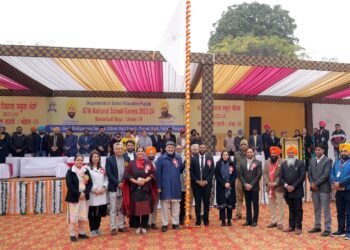67वें नेशनल स्कूल गेम्स बास्केटबॉल प्रतियोगिताओं का भव्य उद्घाटन पटियाला में हुआ