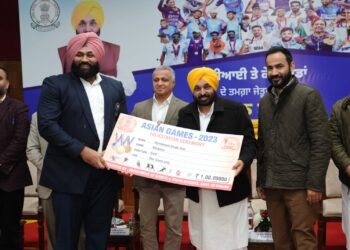 एशियन और राष्ट्रीय खेल के विजेताओं ने 33.83 करोड़ रुपए के नकद इनाम देने के लिए पंजाब सरकार का धन्यवाद किया  