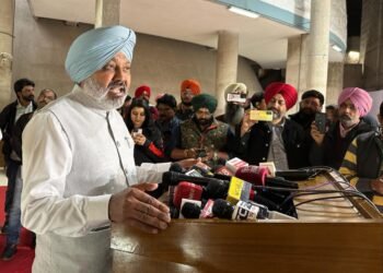 राज्यपाल का भाषण रोकने का यत्न करके कांग्रेस ने पवित्र सदन का अपमान किया : हरपाल सिंह चीमा