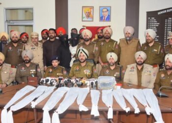 पंजाब पुलिस ने गनहाउस चोरी मामले में दो आरोपियों को गिरफ्तार किया