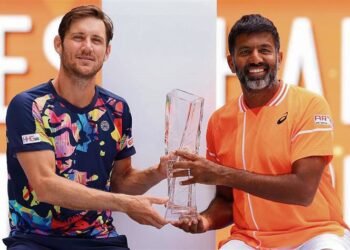 बोपन्ना और एबडेन ने विश्व रैंकिंग में अपना दूसरा शीर्ष स्थान सुरक्षित कर लिया है।