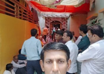 साहू बिजोनिया परिवार ने किया शक्ति पूजन