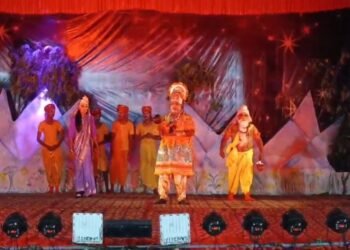 दिल्ली के मंगोलपुरी में रामलीला का आयोजन किया