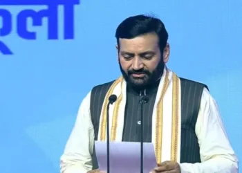 सैनी ने दूसरी बार मुख्यमंत्री पद की शपथ ली