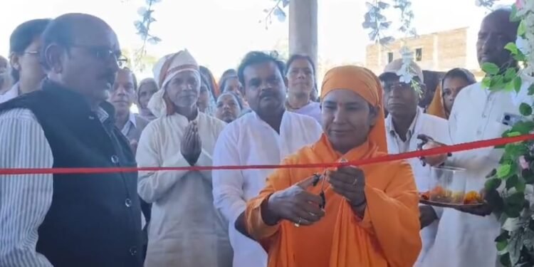 संत श्री आशारामजी बापू के सिवनी आश्रम का उदघाटन साध्वी प्रतिमा द्वारा