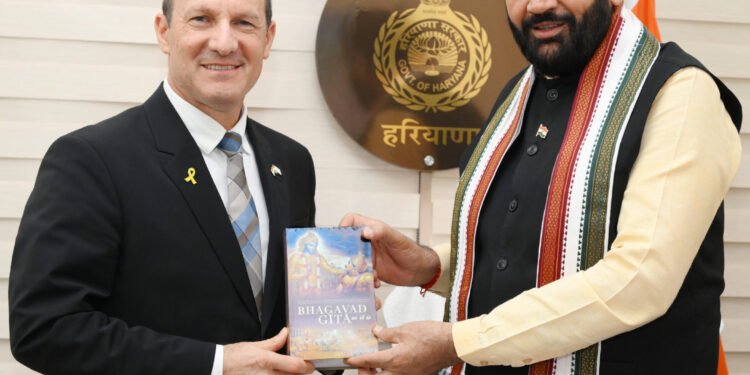 हरियाणा और इज़राइल आधुनिक तकनीक के साथ मिलकर काम करेंगे – मुख्यमंत्री नायब सिंह सैनी