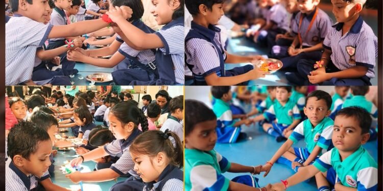 गुरुकुल में मनाया गया रक्षाबंधन पर्व