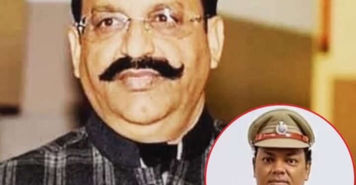 मुख्तार अंसारी पर शिकंजा कसने वाले IPS के घर चोरी