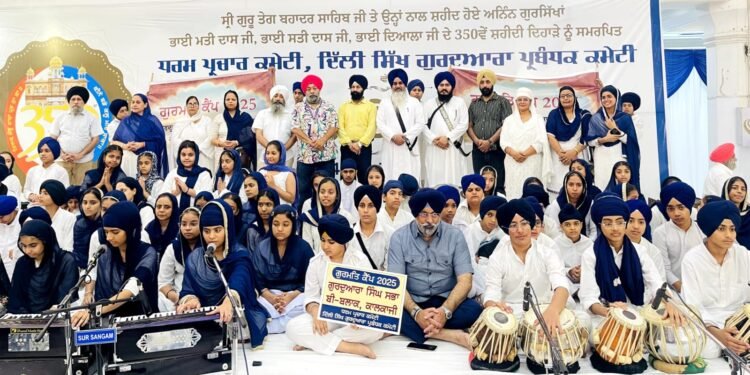 दिल्ली सिख गुरुद्वारा कमेटी की अनूठी मुहिम: युवाओं के हृदय में गुरबाणी के संस्कार