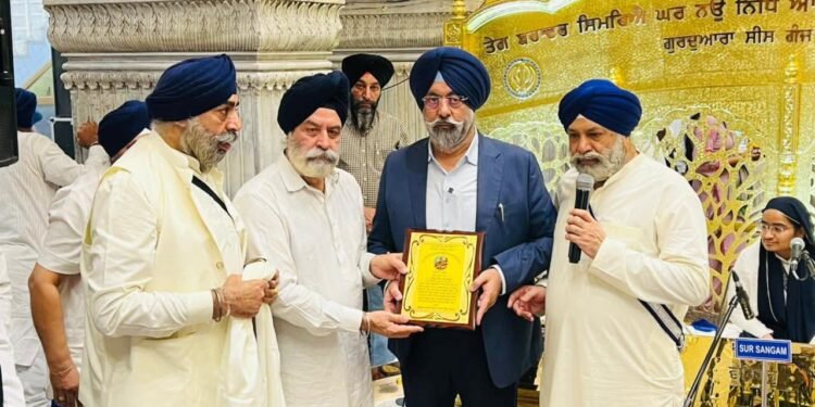 🕊️श्री गुरु तेग बहादुर साहिब जी के 350वें शहीदी दिवस को समर्पित — काबुल (अफगानिस्तान) की सिख संगत द्वारा विशेष गुरमत समागम गुरुद्वारा सीस गंज साहिब में आयोजित : हरमीत सिंह कालका