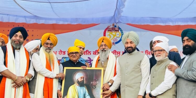 धर्म रक्षक यात्रा, श्री आनंदपुर साहिब से— पंजाब के राज्यपाल ने किया गर्मजोशी से स्वागत