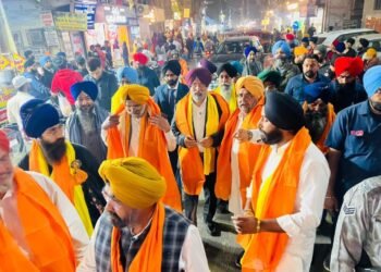 धर्म रक्षक यात्रा दिल्ली में अपनी छाप छोड़ते हुए आगे बढ़ी ,संगतों द्वारा भरपूर सत्कार : हरमीत सिंह कालका