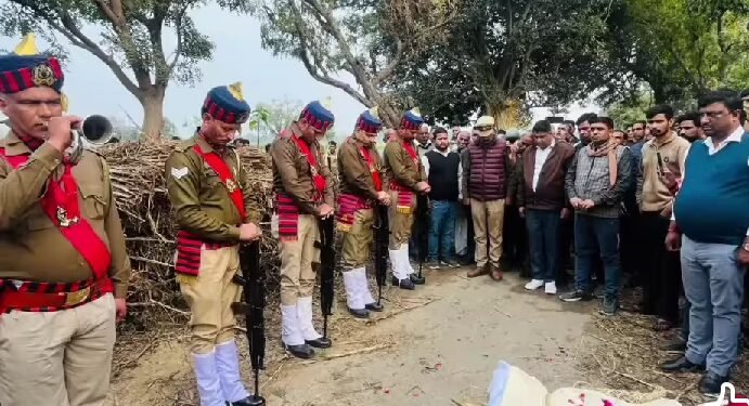 छुट्टी पर घर आए सिपाही का आकस्मिक निधन, गांव में शोक