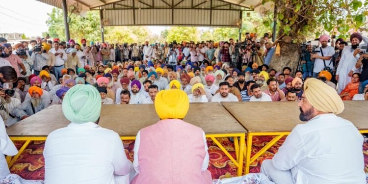 “किसानों को सिंचाई के लिए पानी की कोई कमी नहीं आएगी; नहरों में दो भाखड़ा नहरों के बराबर पानी पहले ही छोड़ा जा चुका है: मुख्यमंत्री भगवंत सिंह मान”