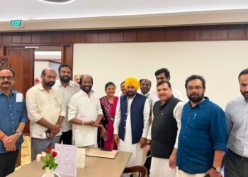 लोकसभा अध्यक्ष ओम बिरला से मिलने संसद पहुंचे सीएम भगवंत ने भाजपा समेत अन्य विरोधी दलों पर किए तीखे हमले