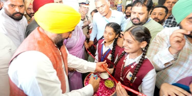 मुख्यमंत्री भगवंत सिंह मान ने लुधियाना को दो और ‘स्कूल ऑफ एमिनेंस’ की दी सौगात