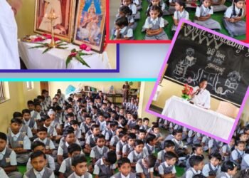 हिन्दी भाषा का मान :: गुरुकुल, गोंदिया के बच्चों के साथ