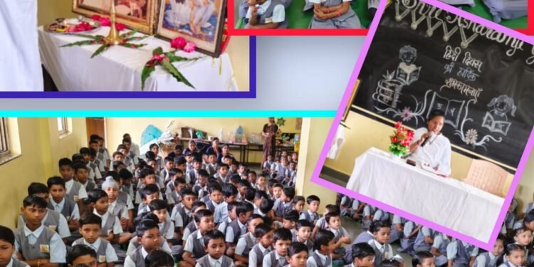 हिन्दी भाषा का मान :: गुरुकुल, गोंदिया के बच्चों के साथ