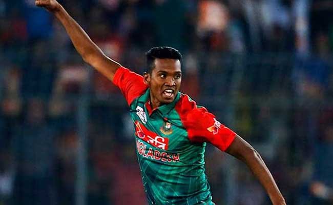 बंगलादेश के तेज गेंदबाज अल-अमीन हुसैन का गेंदबाजी एक्शन संदिग्ध पाया गया