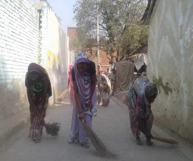 अचितपुर गांव में स्वच्छता को लेकर एक दिलचस्प प्रतियोगिता का आयोजन