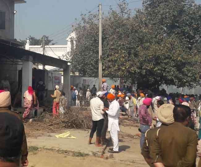 गुरुद्वारा जोगी पीर पर कब्जा करने आए लोगों ने तीन घंटे लगातार गोलीबारी की
