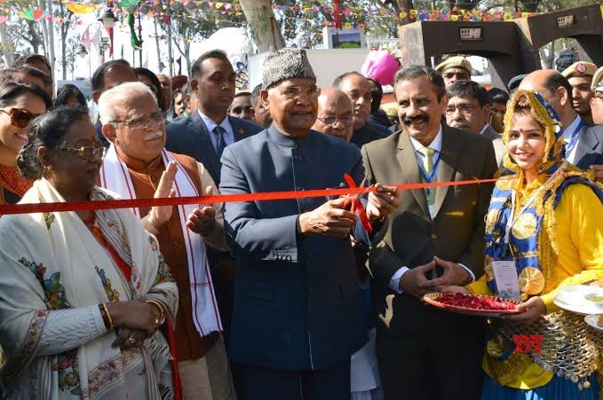 ਭਾਰਤ ਦੇ ਰਾਸ਼ਟਰਪਤੀ ਨੇ 34ਵੇਂ ਕੌਮਾਂਤਰੀ ਸੂਰਜਕੁੰਡ ਸ਼ਿਲਪ ਮੇਲੇ ਦੀ ਸ਼ੁਰੂਆਤ ਕੀਤੀ