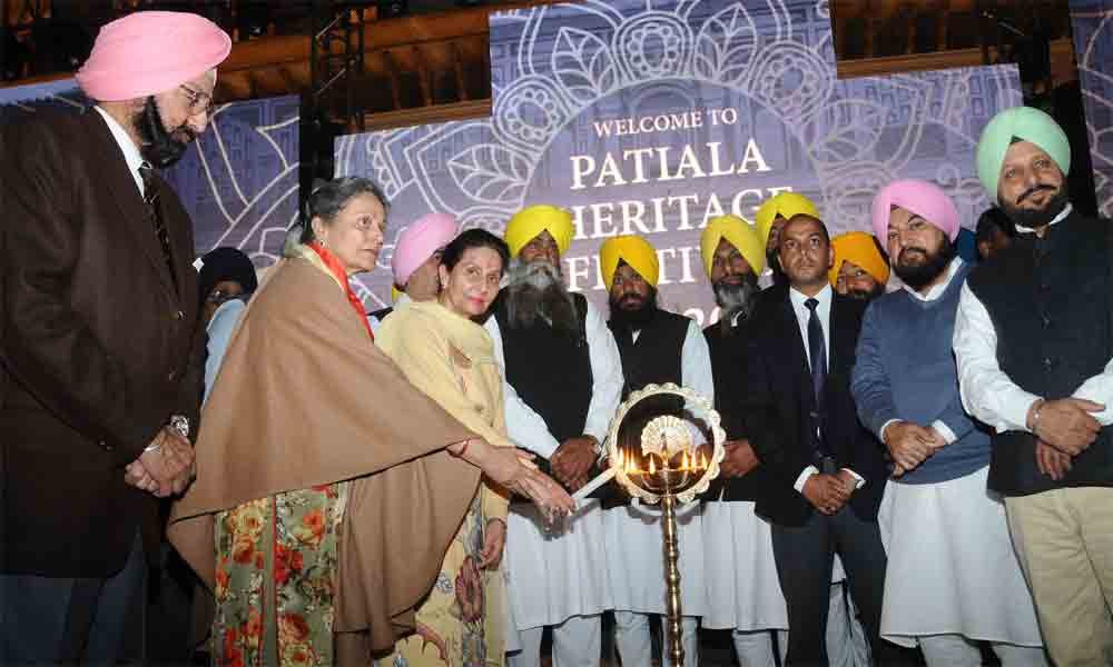 ਪਟਿਆਲਾ ਹੈਰੀਟੇਜ ਫੈਸਟੀਵਲ-2020 : ਪਰਨੀਤ ਕੌਰ ਵੱਲੋਂ ਪਟਿਆਲਾ ਵਿਰਾਸਤੀ ਉਤਸਵ ਦਾ ਪਵਿੱਤਰ ਜੋਤ ਜਗਾ ਕੇ ਆਗ਼ਾਜ਼