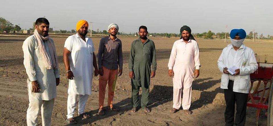ਮੁੱਖ ਖੇਤੀਬਾੜੀ ਅਫਸਰ ਵੱਲੋਂ ਪਿੰਡ ਕੋਟਦੁੱਨਾ ਅਤੇ ਅਸਪਾਲ ਕਲਾਂ ਦੇ ਖੇਤਾਂ ਦਾ ਦੌਰਾ