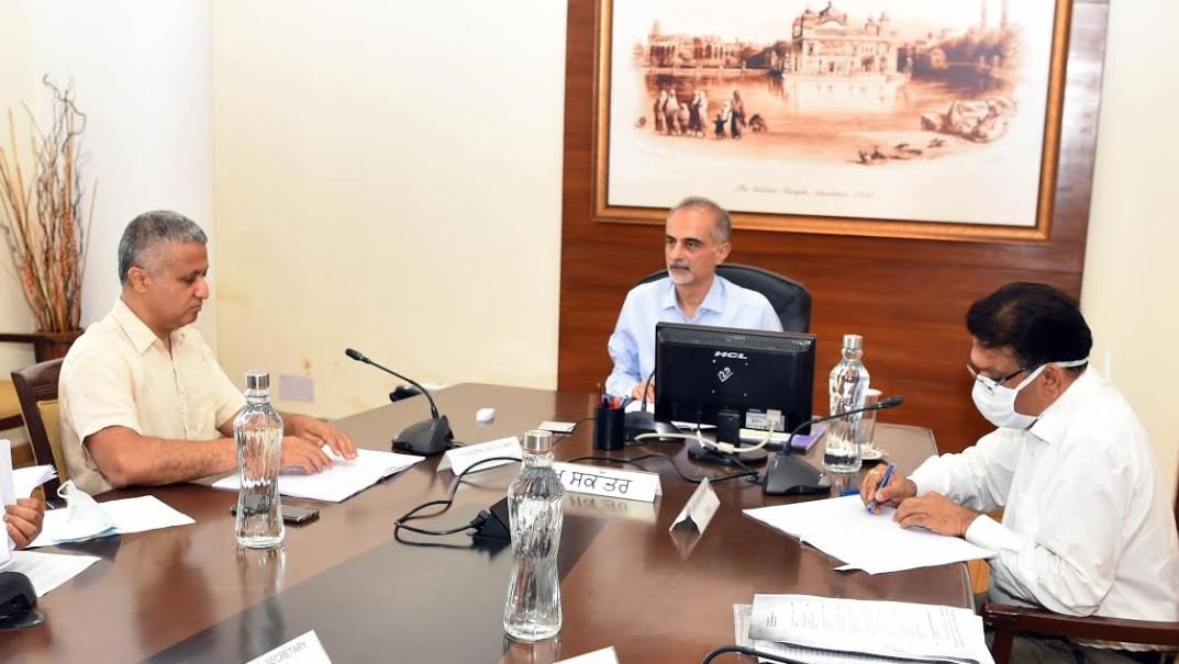 CHIEF SECRETARY DIRECTS TO ACCELERATE CONSTRUCTION OF SHAHPURKANDI DAM PROJECT