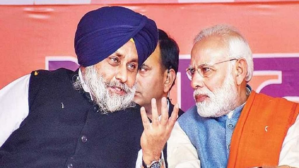 भाजपा अकाली गठबंधन टूटने को तैयार : सुखबीर बादल के तल्ख तेवर- मंत्री पद किसानों से बढ़कर नहीं, कुर्बानी को तैयार
