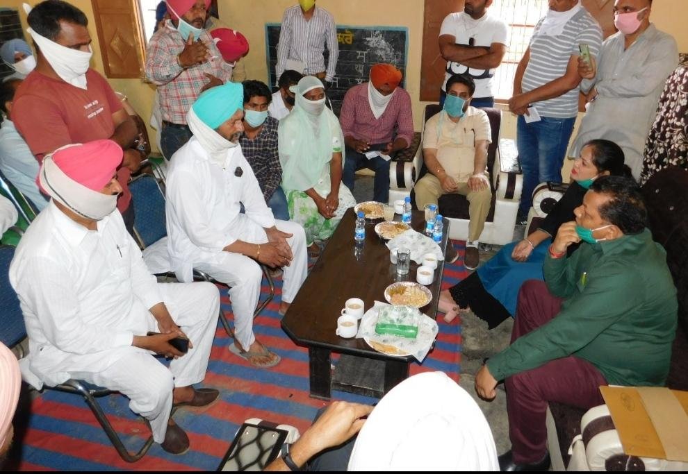 ਐਸਸੀ ਕਮਿਸ਼ਨ ਮਂੈਬਰ ਪੂਨਮ ਕਾਂਗੜਾ ਨੇ ਸੁਣੀ ਪੀੜਤ ਦੀ ਫਰਿਆਦ