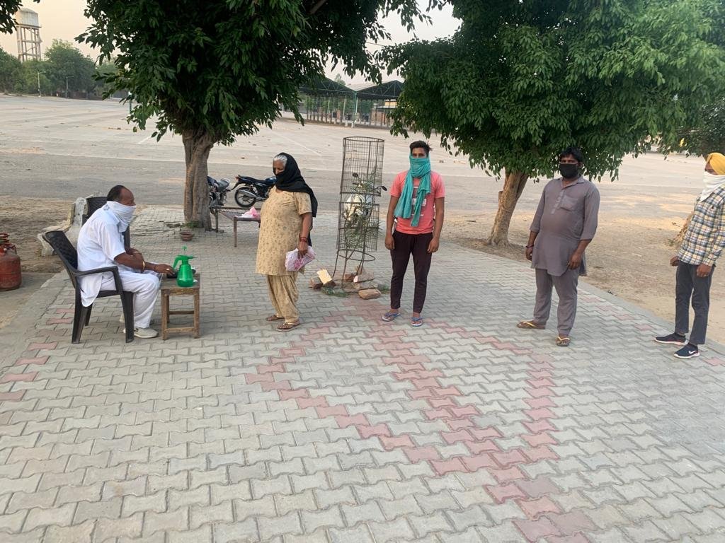 ਗ਼ਰੀਬ ਕਲਿਆਣ ਯੋਜਨਾ ਤਹਿਤ ਰਾਸ਼ਨ ਵੰਡ ਦਾ ਸਿਲਸਿਲਾ ਜਾਰੀ