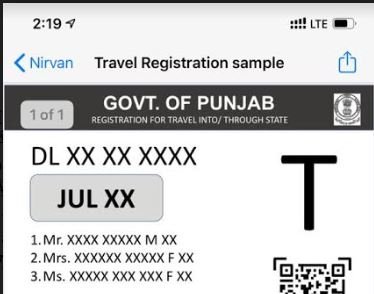 ਅੱਜ ਰਾਤ ਤੋਂ ਪੰਜਾਬ ‘ਚ ਪ੍ਰਵੇਸ਼ ਕਰਨ ਵਾਲੇ ਯਾਤਰੀਆਂ ਲਈ ਈ-ਰਜਿਸਟ੍ਰੇਸ਼ਨ ਲਾਜ਼ਮੀ