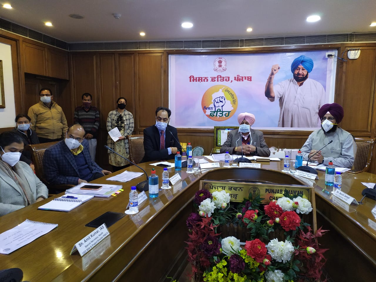 Balbir Sidhu instructs Civil Surgeons to include more sites & beneficiaries to accelerate corona vaccination drive